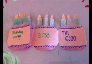 Party Invitation Cards Making How to Make A Folding Birthday Party Invitation Card Youtube