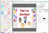 Party Invitation Design software Birthday Card Maker software