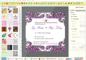 Party Invitation Design software software for Invitation Design Wedding Card Maker Designs