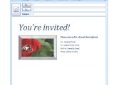 Party Invitation Email format Email Party Invitation Template