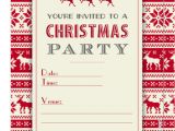 Party Invitation HTML Template Fillable Christmas Party Invitation Template Printable Pdf