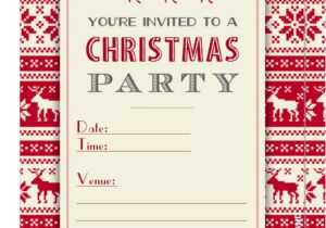 Party Invitation HTML Template Fillable Christmas Party Invitation Template Printable Pdf