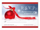 Party Invitation Reply Template Christmas Party Rsvp Templates
