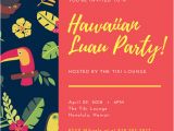 Party Invitation Template Canva Customize 2 853 Hawaiian Party Invitation Templates