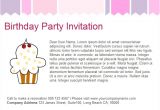 Party Invitation Template for Email 23 Birthday Invitation Email Templates Psd Eps Ai