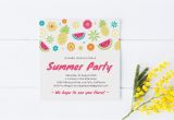 Party Invitation Template for Open Office Summer Party Invitation Template Invitation Templates