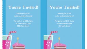 Party Invitation Template for Word 6 Free Party Invitation Templates Excel Pdf formats