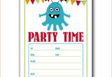 Party Invitation Template for Word 7 Party Invitation Template Word Bookletemplate org