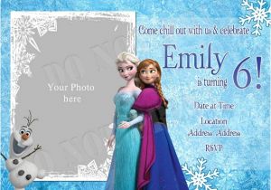 Party Invitation Template Frozen Elsa Frozen Birthday Party Invitation Ideas Bagvania
