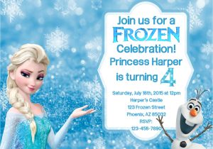 Party Invitation Template Frozen Frozen Birthday Invitation Frozen Birthday by