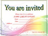 Party Invitation Template In Word Invitation Youth Minister Riverchase Church Of Christ