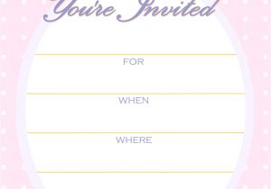 Party Invitation Template Mac Free Printable Birthday Invitation Template Free