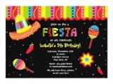 Party Invitation Template Mexican Mexican Fiesta Birthday Party Invitations Zazzle