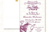Party Invitation Template with Photo 22 Tea Party Invitation Templates Psd Invitations