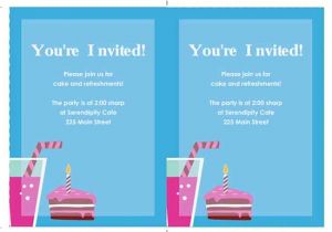 Party Invitation Template Word 6 Free Party Invitation Templates Excel Pdf formats