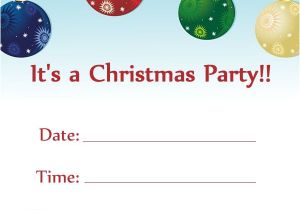 Party Invitation Template Worksheet Christmas Party Invitation Free Download Christmas Party