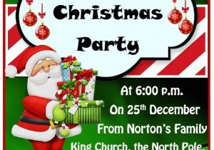 Party Invitation Templates Free Microsoft 15 Free Christmas Party Invitation Templates Ms Office