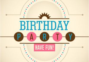 Party Invitation Templates Free Vector Download Birthday Party Invitation Vector Free Download