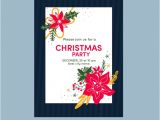 Party Invitation Templates Free Vector Download Christmas Party Invitation Template Vector Free Download