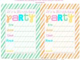 Party Invitation Templates In Afrikaans Birthday Invitation Templates Birthday Invitation
