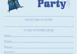 Party Invite Template Boy Squashed Rainbows Children 39 S Party Invites