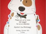 Party Pups Invitations Dog Birthday Party Invitation Party Ideas Pinterest