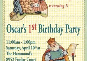 Party Rhymes Invitations Items Similar to Nursery Rhyme Birthday Party Digital
