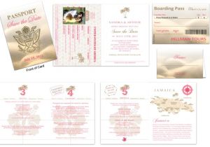 Passport Wedding Invitation Template Passport Wedding Invitations Template Free Download