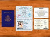 Passport Wedding Invitation Template Philippines Passport Wedding Invitation Template Wedding and Bridal