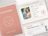 Passport Wedding Invitation Template This Week 39 S Fresh Design Products Vol 93 Creative