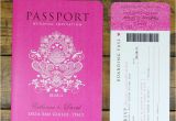 Passport Wedding Invitation Template Uk Passport Invitation Template Publisher Templates