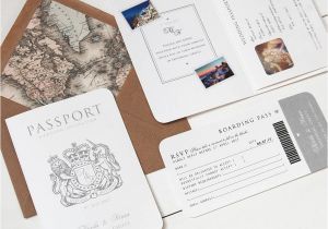 Passport Wedding Invitations Cheap 39 Around the World 39 Passport Wedding Invitation by Ditsy