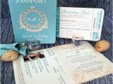 Passport Wedding Invitations Cheap Passport Wedding Invitation Classic Style Wedding Invitation