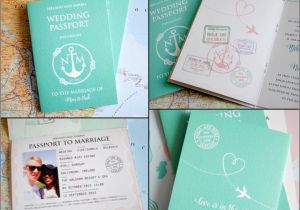 Passport Wedding Invitations Cheap Passport Wedding Invitations Send A One Way Ticket to Love