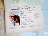 Passport Wedding Invitations Cheap Passport Wedding Invitations Wedfest