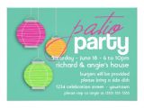 Patio Party Invitations Summer Patio Party Invitations 5 Quot X 7 Quot Invitation Card