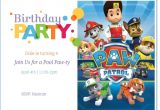 Paw Patrol Birthday Invitation Template Free Paw Patrol Birthday Invitation Ideas Free Printable