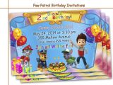 Paw Patrol Birthday Invitations Free Amazing Paw Patrol Birthday Invitations by