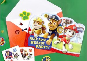 Paw Patrol Invitations Party City Paw Patrol Invitation with Surprise Idea Party City