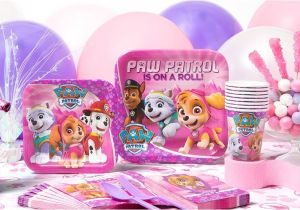 Paw Patrol Invitations Party City Pink Paw Patrol Party Supplies Paw Patrol Party