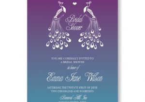 Peacock Bridal Shower Invitations Etsy Best 25 Teal Bridal Showers Ideas On Pinterest