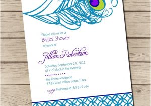 Peacock Wedding Shower Invitations Bridal Shower Invitations Bridal Shower Invitations Peacock