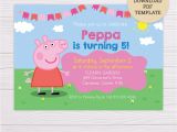 Peppa Pig Birthday Invitation Template Free Peppa Pig Invitation Template Flearn Ph