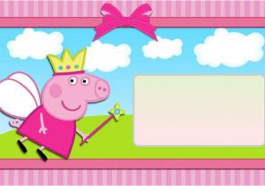 Peppa Pig Birthday Invitation Template Peppa Pig Invitations Make People Smile Free Invitation
