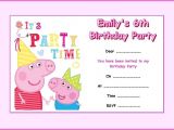 Peppa Pig Birthday Invitation Template Personalised Peppa Pig 2 Party Invitations X 10 Ebay
