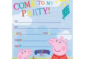 Peppa Pig Birthday Invitation Template Tips Easy Peppa Pig Invitations Template Free New Hd It