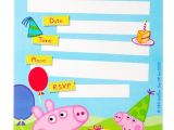 Peppa Pig Birthday Party Invitation Template Free Peppa Pig Party Invitations