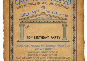 Percy Jackson Birthday Party Invitations Https S Media Cache Ak0 Pinimg Com