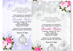 Personal Bridal Shower Invitations Fairytale Personalized Bridal Shower Invitations Wedding