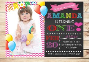 Personalised 1st Birthday Invites Personalized 1st Birthday Invitations with by